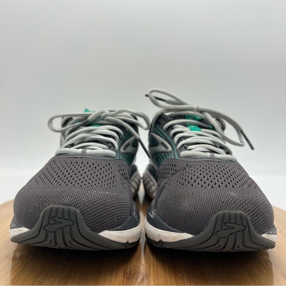 Brooks Addiction 15 Walker Shoes Grey Green Size 10.5 Medium width men’s - Picture 3 of 14